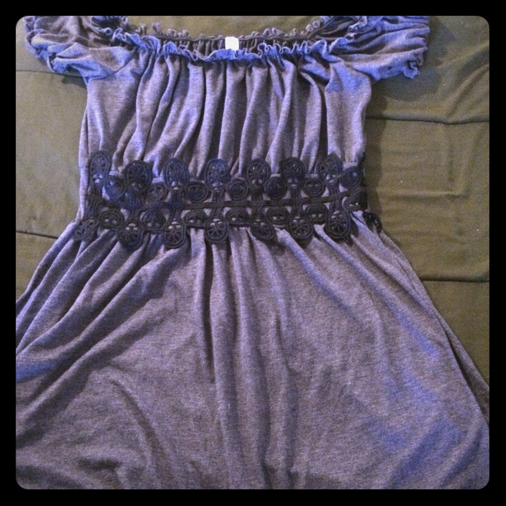Cute gray blouse